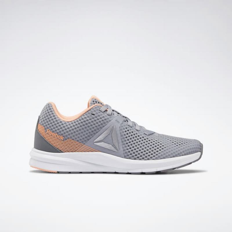 Adidasi Alergare Reebok Endless Road Dama Gri/Portocalii Romania PF4032QW